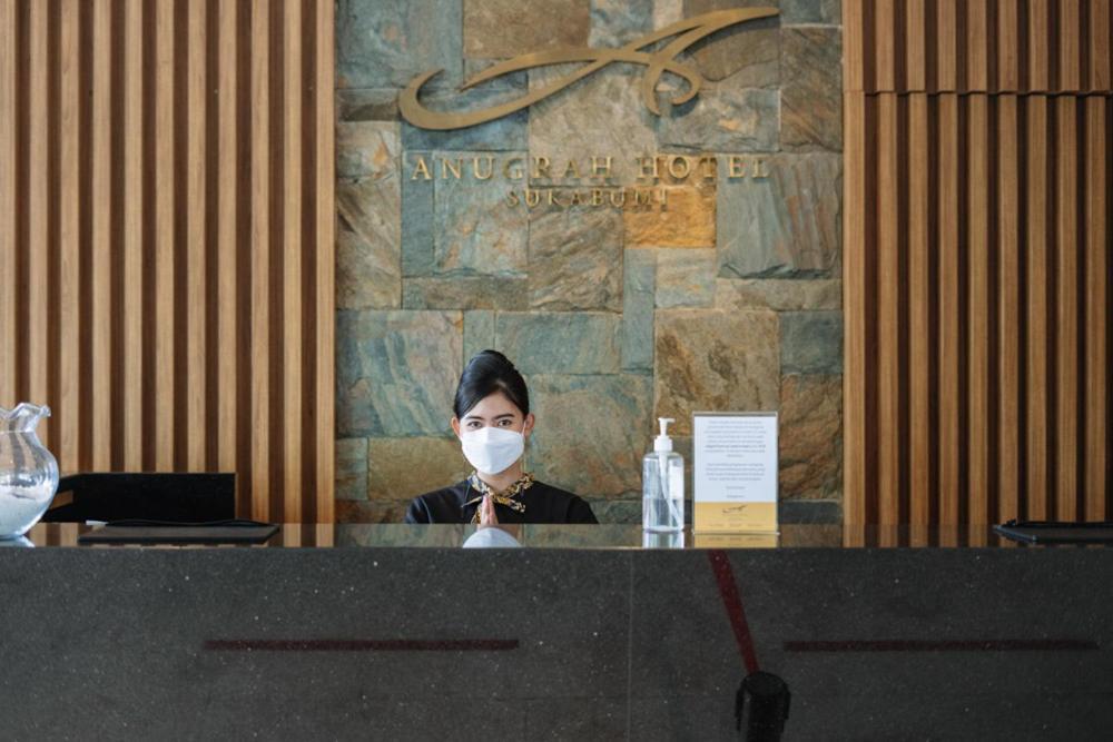 Anugrah Hotel Sukabumi Exterior foto